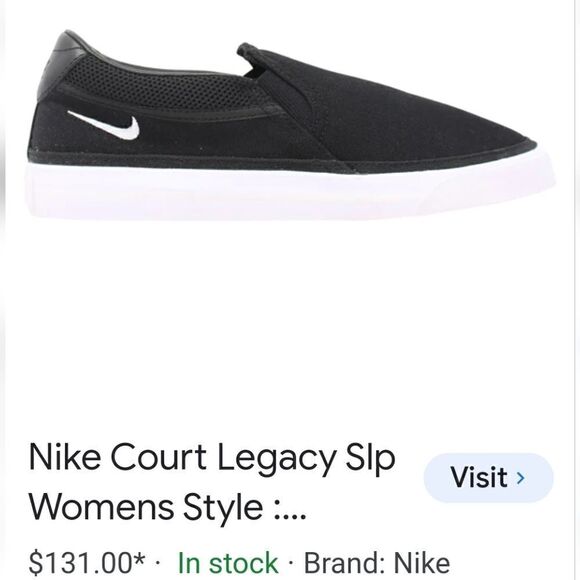 Nike Court Legacy Slp Womens - Picture 2 of 9